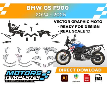TEMPLATE BMW GS F900 2024-2025