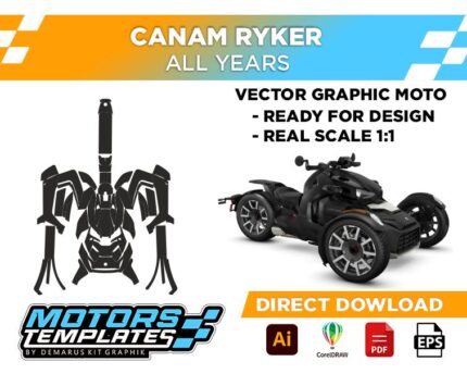 TEMPLATE CANAM RYKER ALL YEARS