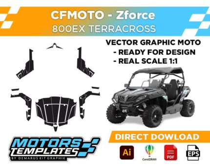 TEMPLATE CF MOTO ZFORCE 800EX-TERRACROSS