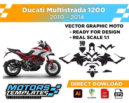 TEMPLATE DUCATI-MULTISTRADA-1200-2010-2014