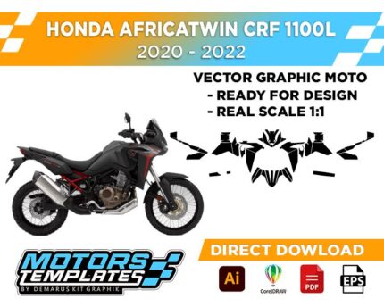 TEMPLATE HONDA AFRICATWIN CRF 1100L  2020-2022