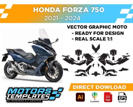 TEMPLATE HONDA FORZA 750 2021-2024