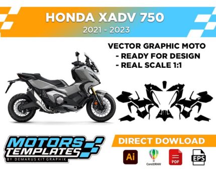 TEMPLATE HONDA XADV 750 2021-2024