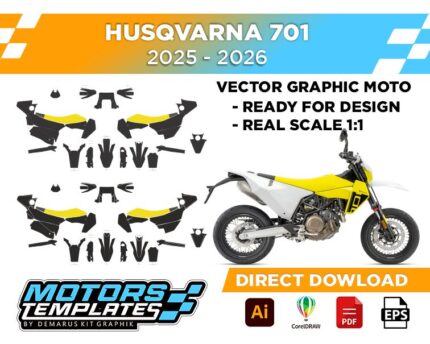 TEMPLATE HUSQVARNA 701 2025-2026