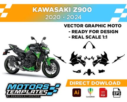 TEMPLATE KAWASAKI Z900 2020-2024