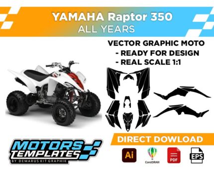 TEMPLATE  RAPTOR 350 ALL YEARS