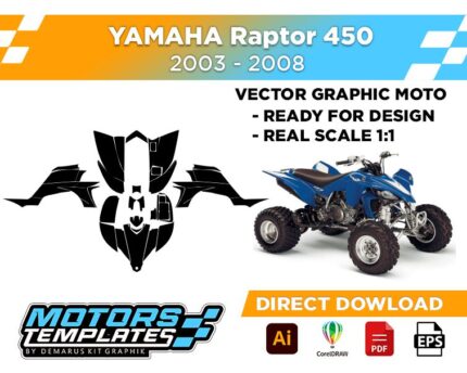 TEMPLATE  RAPTOR 450 2003-2008
