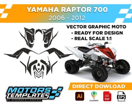 YAMAHA RAPTOR 700 2006-2012
