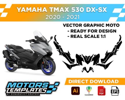 TEMPLATE TMAX 560 DX-SX 2020-2021