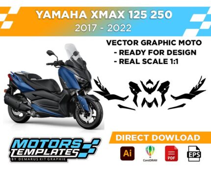 YAMAHA XMAX 125 250 2017-2022