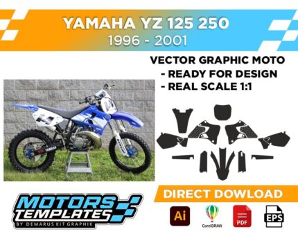TEMPLATE YZ 125-250 1996-2001